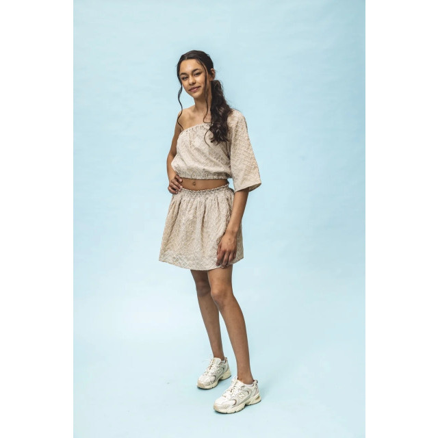 Looxs Revolution Skort biscuit voor meisjes in de kleur 2512-5738-066 large