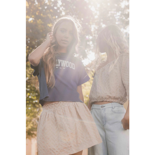 Looxs Revolution Skort biscuit voor meisjes in de kleur 2512-5738-066 large