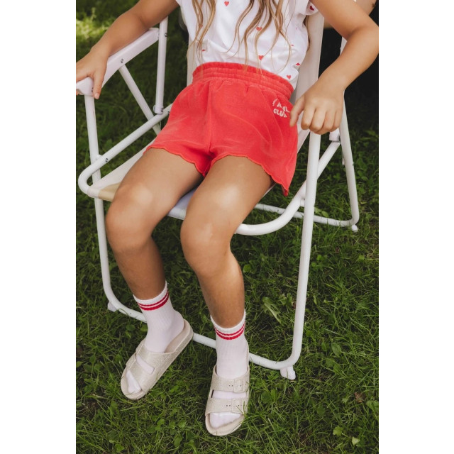 Looxs Revolution Short badstof voor meisjes in de kleur 2512-7642-282 large Looxs Revolution Short badstof voor meisjes in de kleur 2512-7642-282 large