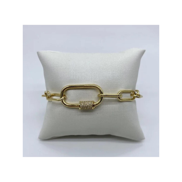 The Dezzy Factory Chainy bracelet smalldiamant 240018-2 large