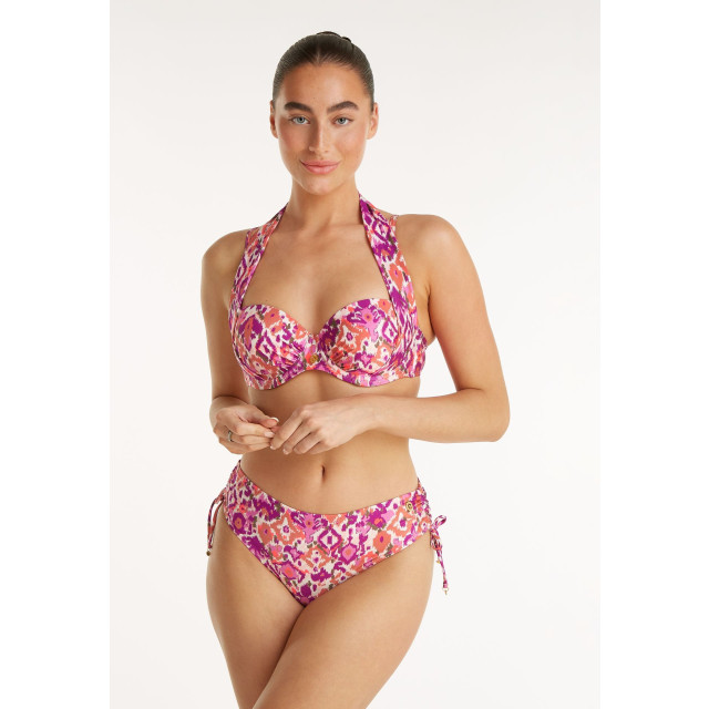 Ten Cate bikini top multiway padded wired bikini top dames multicolour-roze 068832_507-42C large