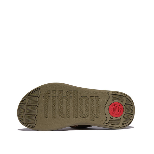 FitFlop F-mode go adjustable flatform toe-post sandals IW1 large