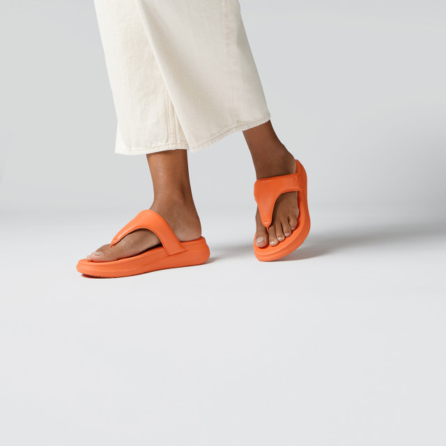 FitFlop F-mode go adjustable flatform toe-post sandals IW1 large