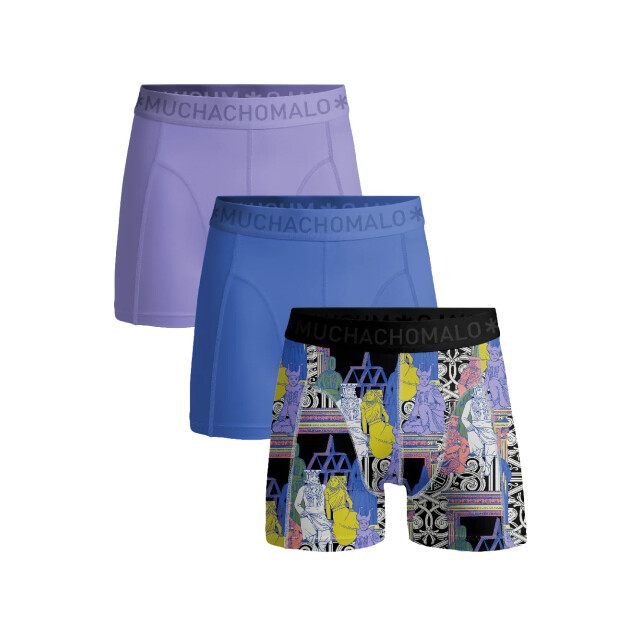 Muchachomalo Heren 3-pack boxershorts U-OUTLT1010-215 large Muchachomalo Heren 3-pack boxershorts U-OUTLT1010-215 large