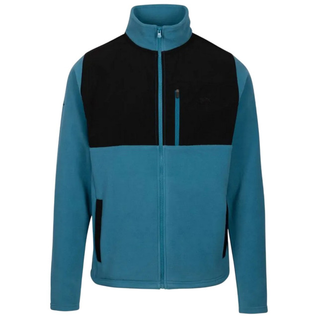 Trespass Heren falkenham fleece jas UTTP6863_bondiblue large Trespass Heren falkenham fleece jas UTTP6863_bondiblue large