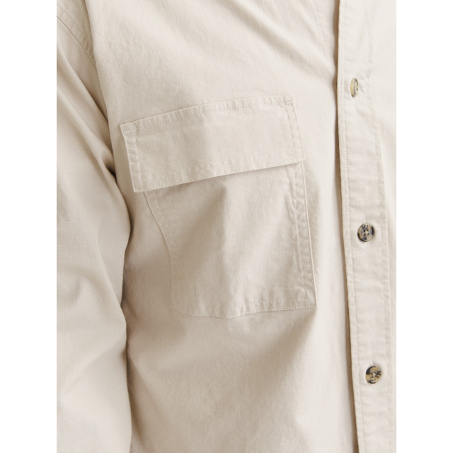Jack & Jones Jcotarmac ripstop overshirt ls beige 5309.05.0003 large