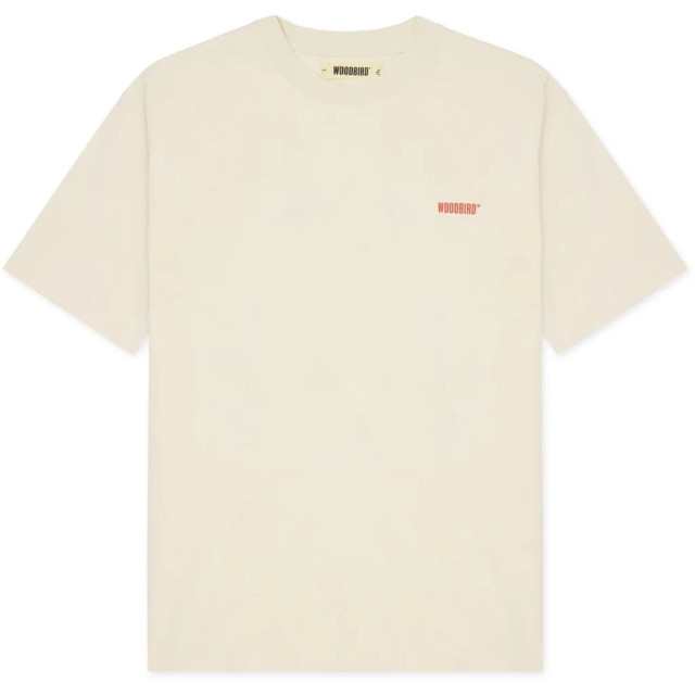 Woodbird Wbbaine dude tee 2516-414 off white 2516-414 large