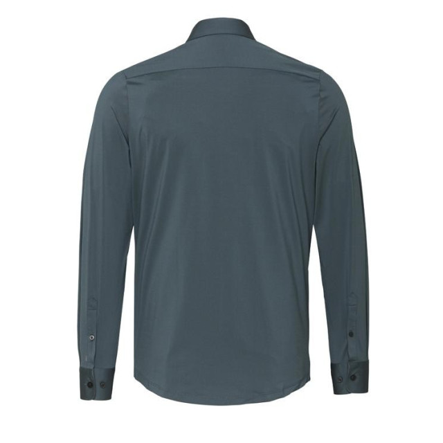 Pure E11301-21750 443 heren overhemd lange mouw - 443 Groen/E11301-21750 large