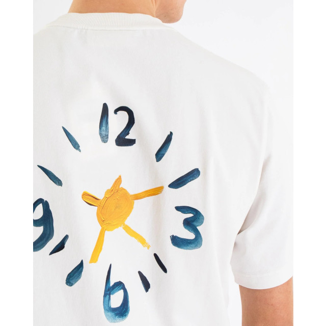 Bram's Fruit Heren clock acrylic t 689-White large
