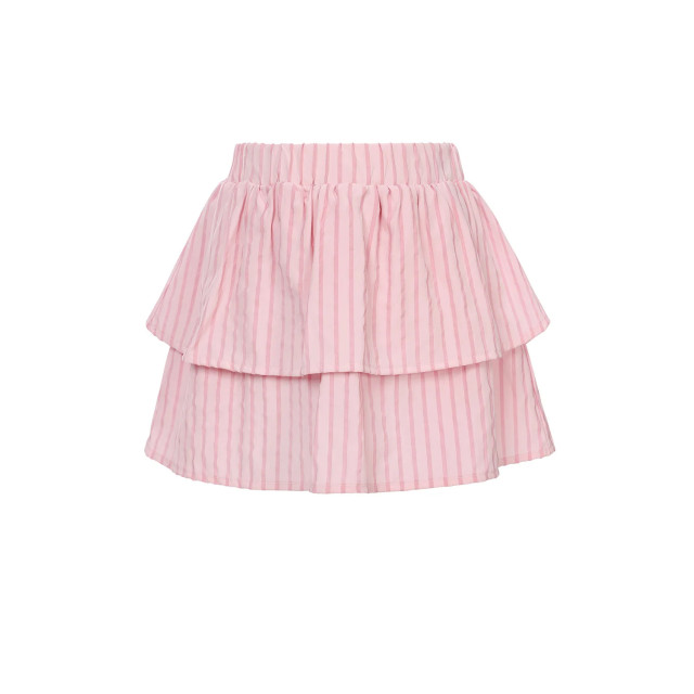 Looxs Revolution Skort pastel pink stripe voor meisjes in de kleur 2512-5752-592 large