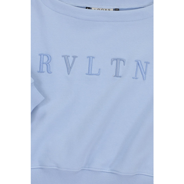 Looxs Revolution Sweater blue pastel voor meisjes in de kleur 2512-5339-128 large