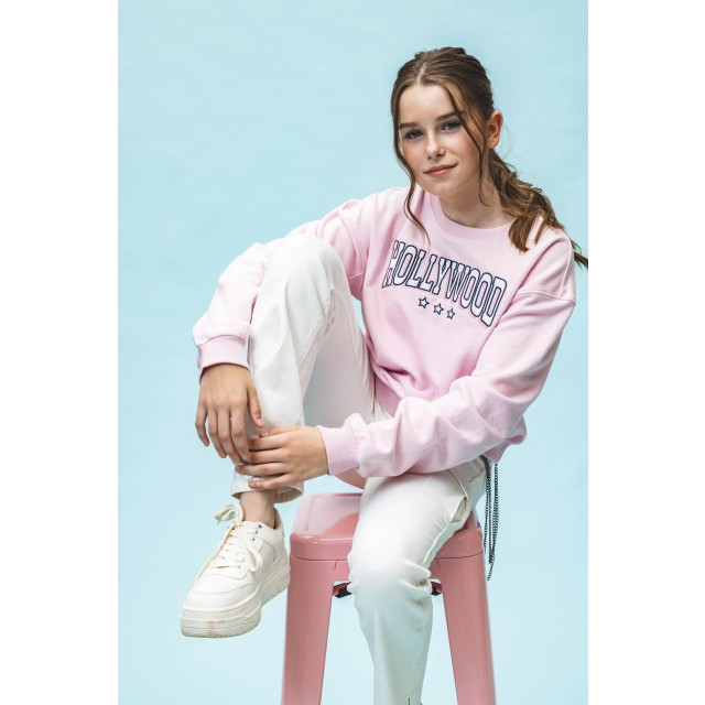 Looxs Revolution Sweater pastel pink voor meisjes in de kleur 2512-5307-592 large