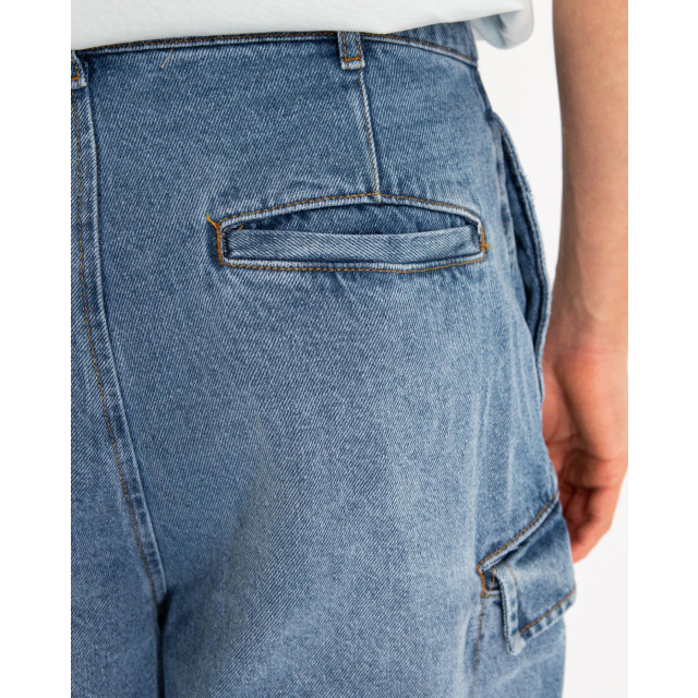 Flaneur Homme Heren cargo shorts jeans F15132-Blue large