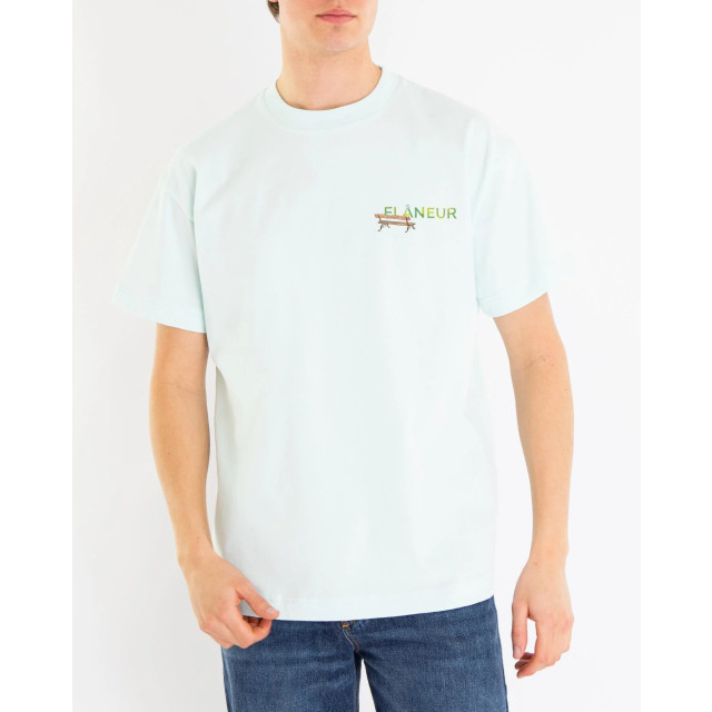 Flaneur Homme Heren lanterns of love t-shirt F15116-Groen large