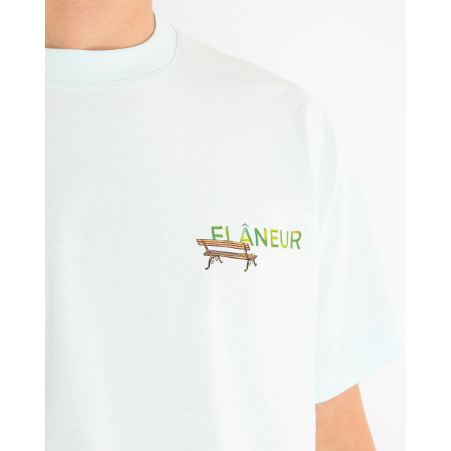 Flaneur Homme Heren lanterns of love t-shirt F15116-Groen large