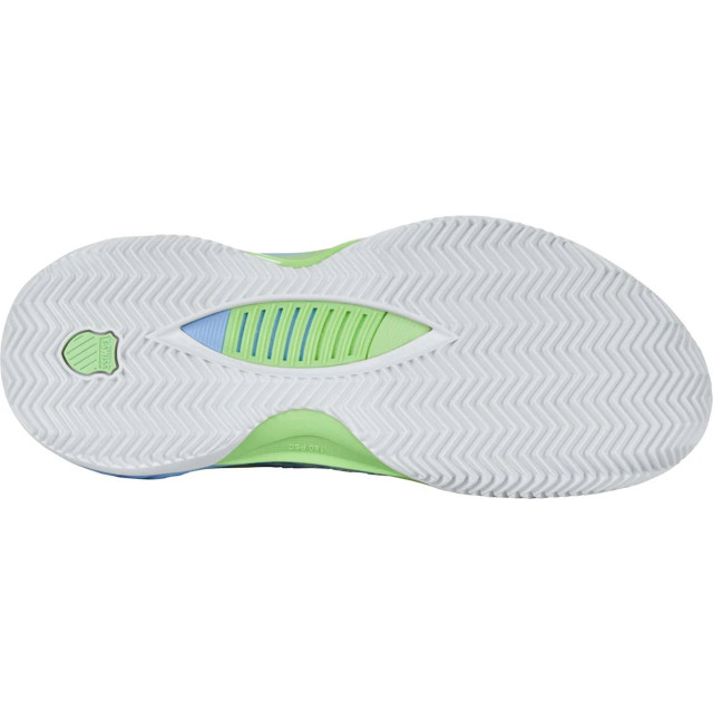 K-Swiss hypercourt supreme 2 clay tennisschoenen gravel dames wit-blauw 068152_102-7 large