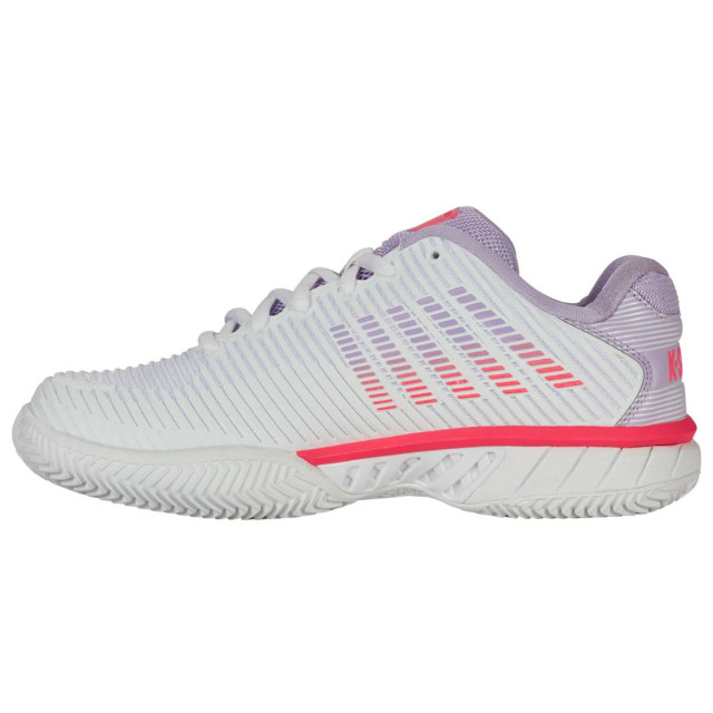 K-Swiss hypercourt express 2 clay tennisschoenen gravel dames wit-roze 068150_107-7 large