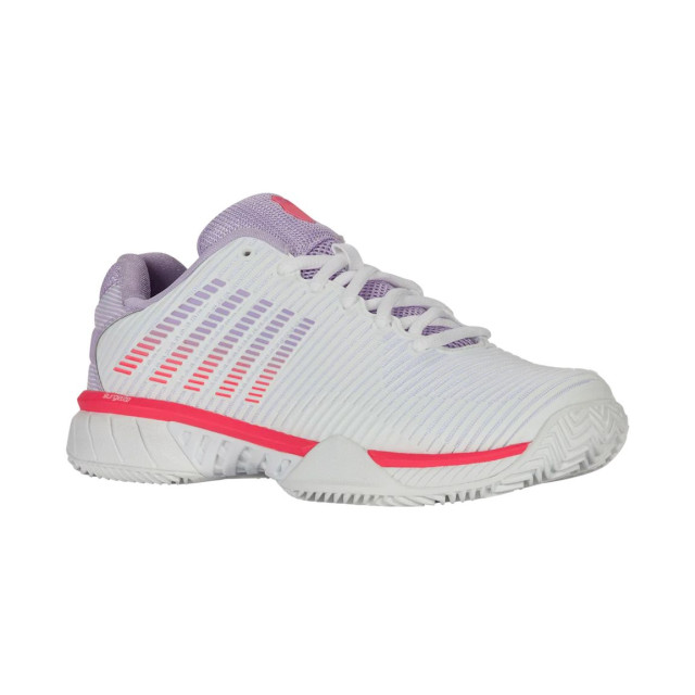 K-Swiss hypercourt express 2 clay tennisschoenen gravel dames wit-roze 068150_107-7 large