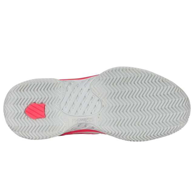 K-Swiss hypercourt express 2 clay tennisschoenen gravel dames wit-roze 068150_107-7 large