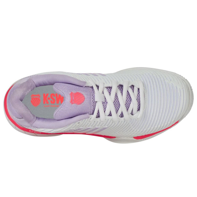 K-Swiss hypercourt express 2 clay tennisschoenen gravel dames wit-roze 068150_107-7 large