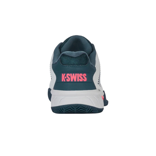 K-Swiss hypercourt express 2 clay tennisschoenen gravel heren wit-blauw 068146_102-13 large