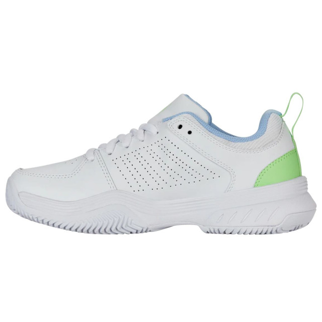 K-Swiss court express 2 clay tennisschoenen gravel dames wit-blauw 068149_102-6 large
