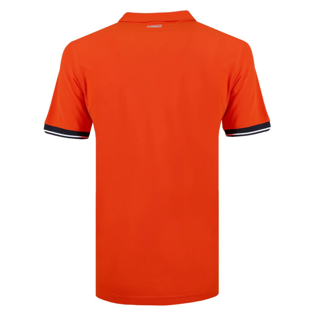 Q1905 Polo shirt stroke rood QM2621743-417-1 large