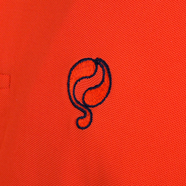 Q1905 Polo shirt matchplay oranje rood QM2611525-417-1 large