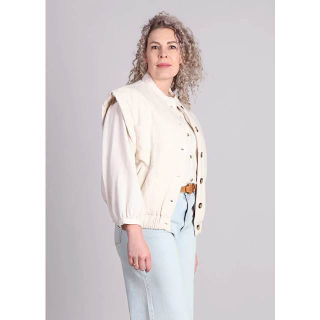 Grace & Mila Placide mouwloos jasje gewatteerd oversized 9309794206024 large
