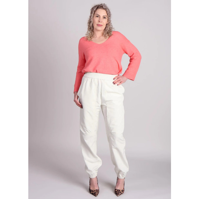 Grace & Mila Paltrow trui driekwart mouw koraal 9310051303752 large