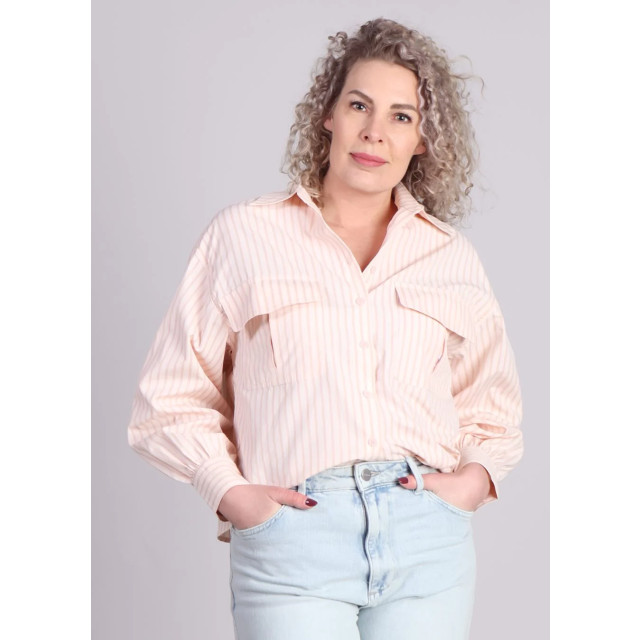 Grace & Mila Phoebe blouse oversized gestreept 9309877010760 large