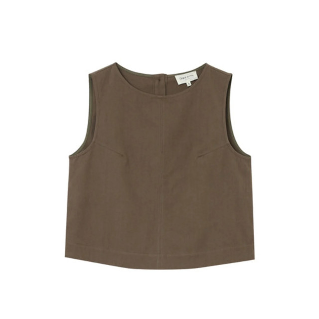 Grace & Mila Pepino cropped top mouwloos 9309618995528 large