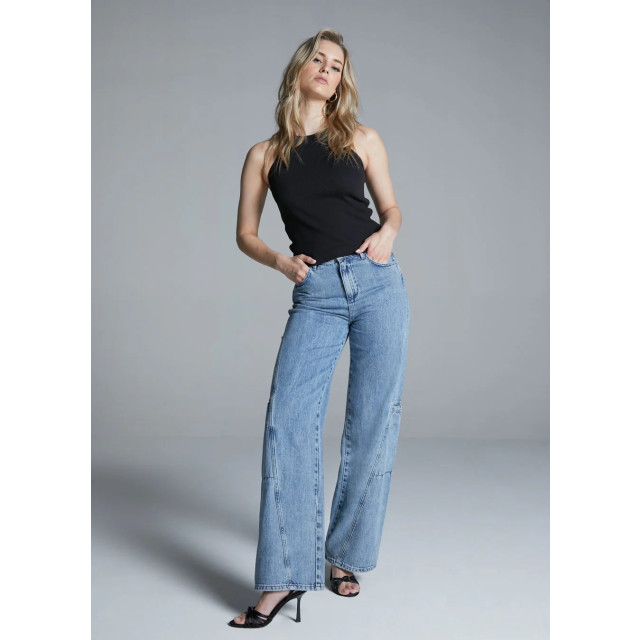 Homage to Denim Homage farrah jeans straight leg zijzakken 9299869663560 large