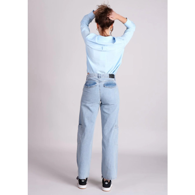Homage to Denim Homage farrah jeans straight leg zijzakken 9299869663560 large