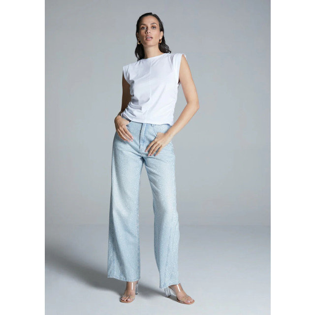 Homage to Denim Homage straight jeans h curved seams and strass 9317295718728 large Homage to Denim Homage straight jeans h curved seams and strass 9317295718728 large
