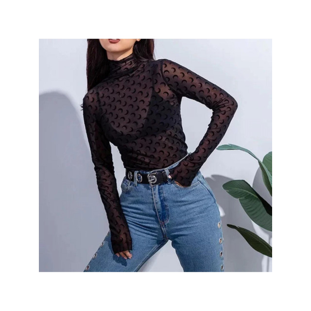 The Dezzy Factory Luna transparent top | zwart 2400083 large
