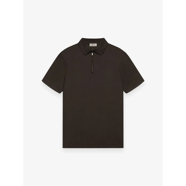 Valenza Supima polo zip ebony 156787370 large