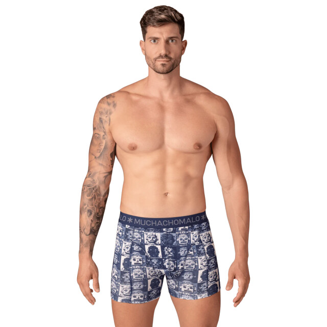 Muchachomalo Heren 3-pack boxershorts U-ROBOTHEADS1010-01 large