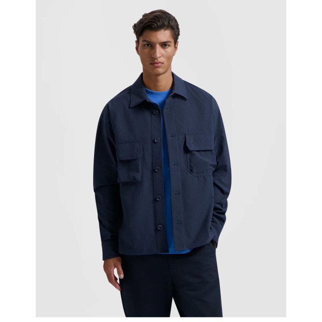 Olaf Hussein Bonded pocket overshirt ls overshirts m200306 M200306 large