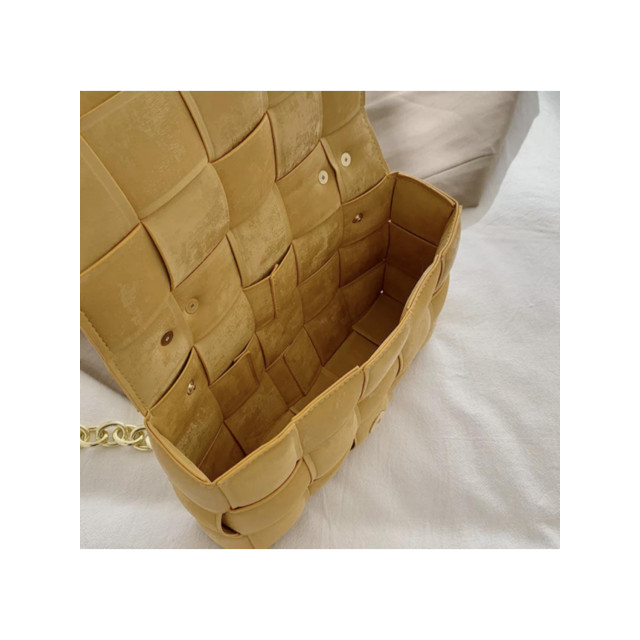 The Dezzy Factory Velvet Tega bag | geel 2400088 large