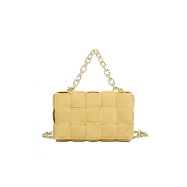 The Dezzy Factory Velvet Tega bag | geel 2400088 large