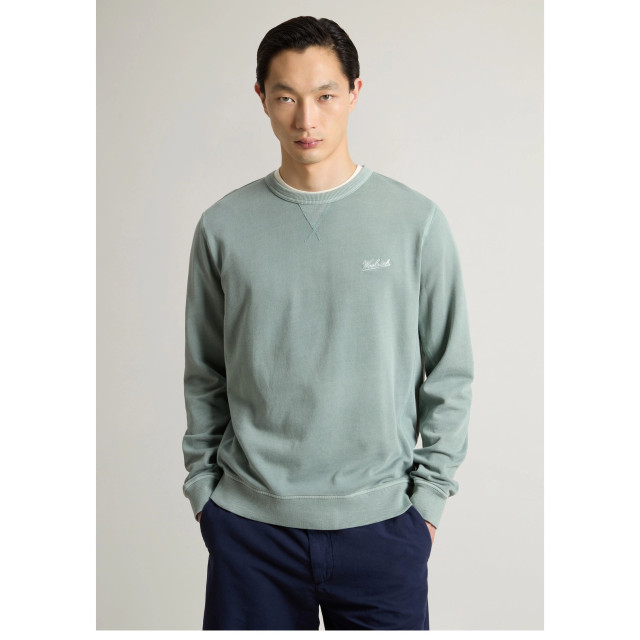 Woolrich Garment dyed crewneck sweaters cfwosw0261mrut4040 cfwosw0261mrut4040 large