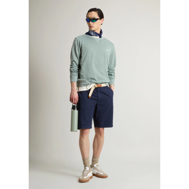 Woolrich Garment dyed crewneck sweaters cfwosw0261mrut4040 cfwosw0261mrut4040 large
