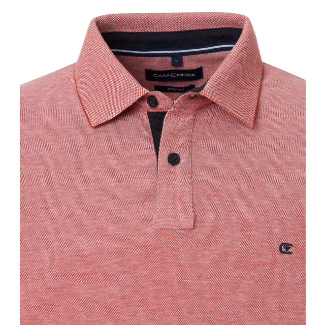 Casamoda Heren polo 004470 486 cinnabar Polo 004470 486Cinnabar large