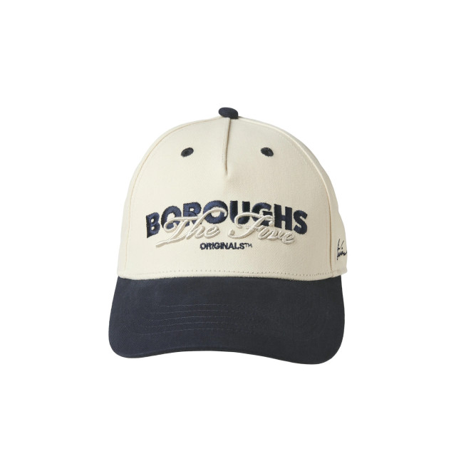 Jack & Jones Heren baseball cap jacbase crèmewit/rood 12273869 large