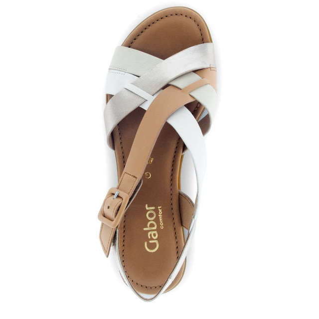 Gabor Gabor Sandalen zonder hak 62.794.20 Sandalen Goud Gabor Sandalen zonder hak 62.794.20 large