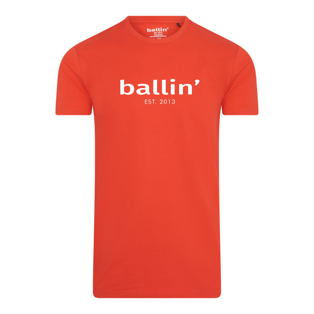 Ballin Est. 2013 Tapered fit shirt SH-H00050-RED-3XL large