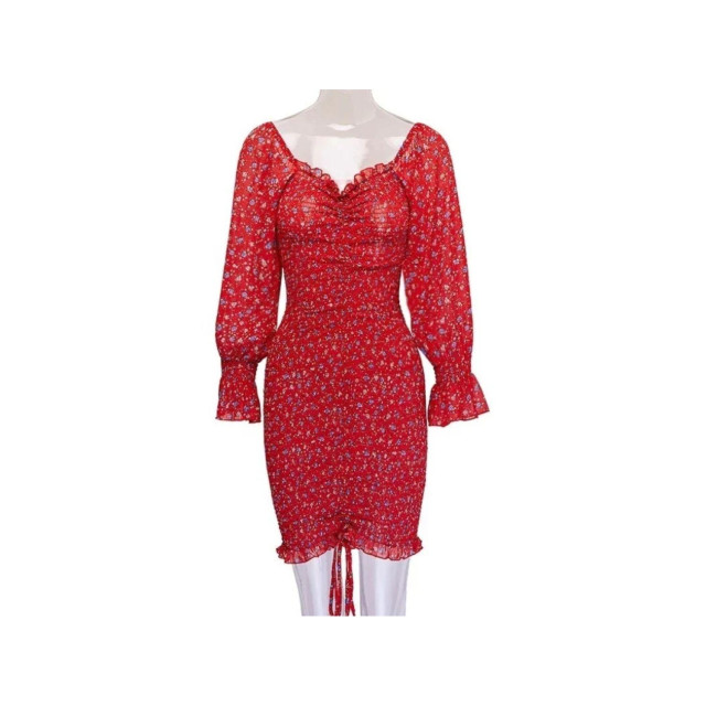 The Dezzy Factory Julia jurk | rood 240126 large