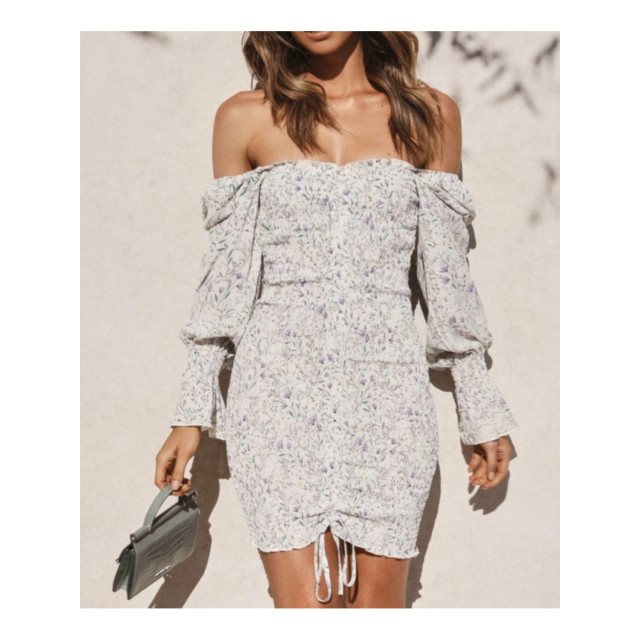 The Dezzy Factory Julia jurk | blauw 240127 large