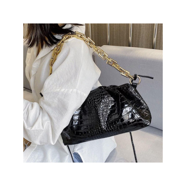 The Dezzy Factory Mary tas | zwart | geleverd met twee ceinturen 240128 large